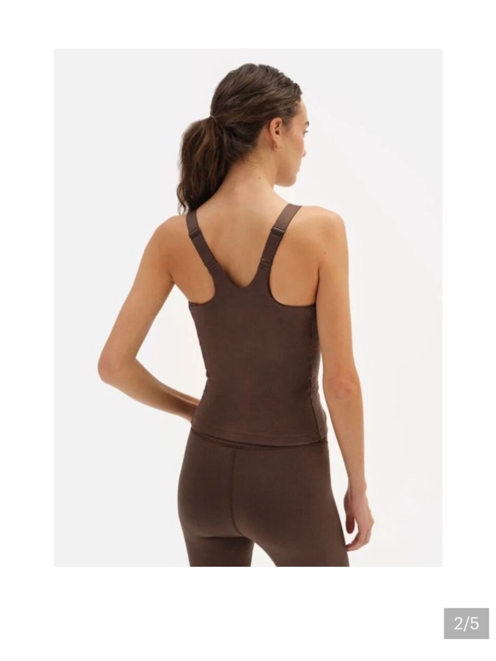 Organic Stretch U-Neck Tank